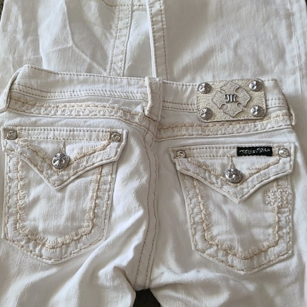 MISS ME white boot cut